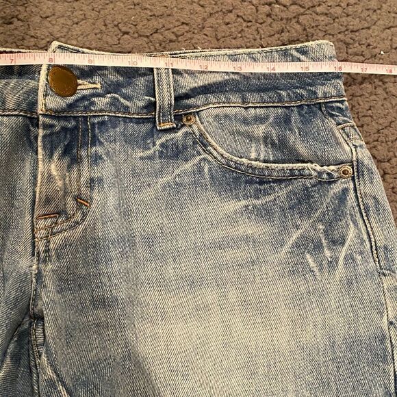 American Eagle Jean Shorts Distressed Size 6 - Picture 10 of 11